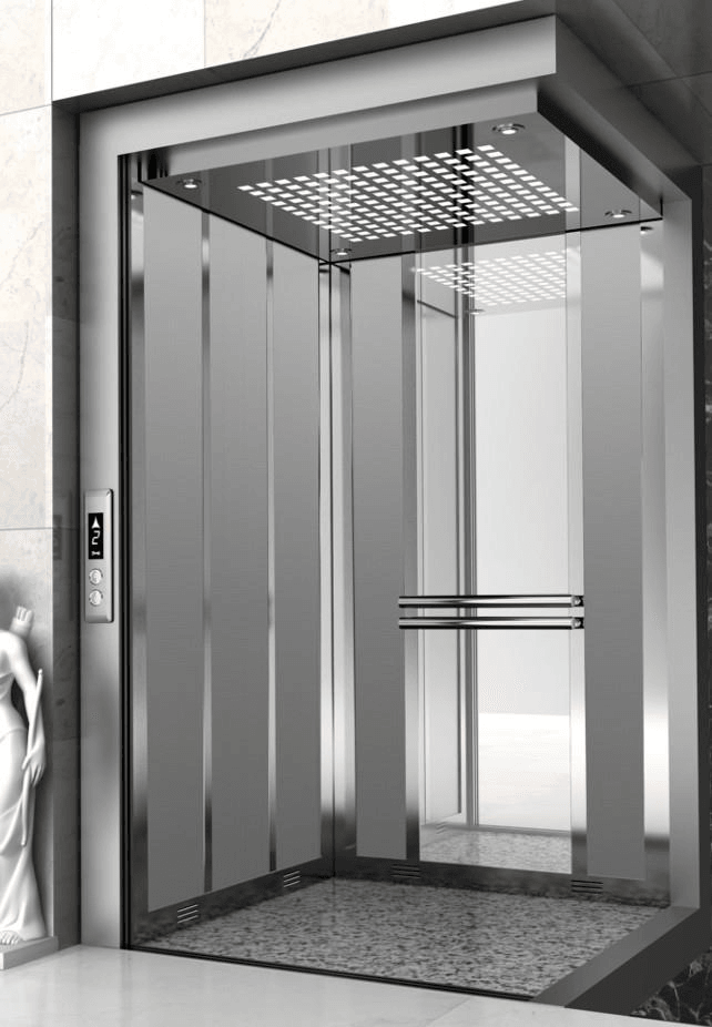 Modern Elevator Cabin